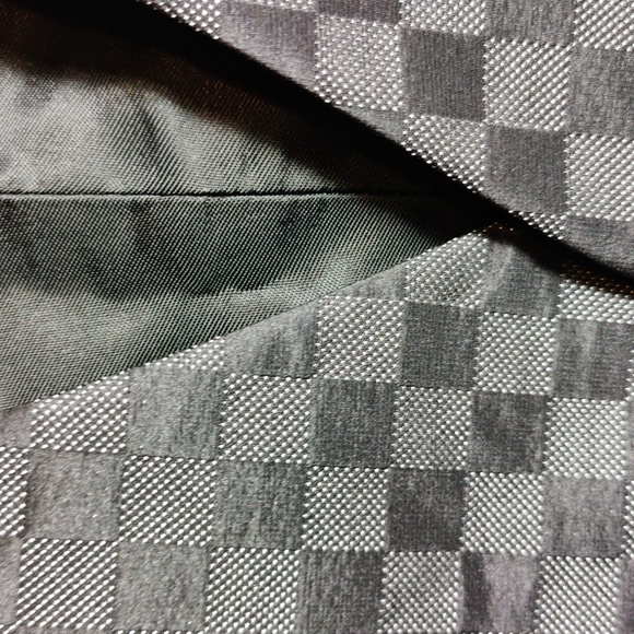 Barney's New York Suit/Tuxedo Silk Checkered Vest - Picture 6 of 6